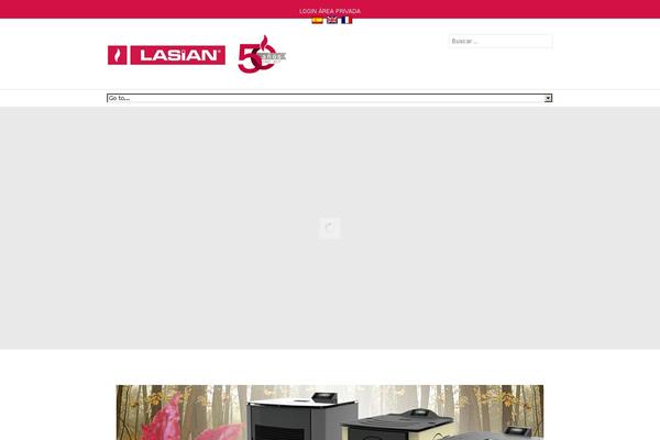 lasian.es site used Divi Child