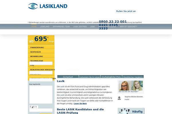 lasik-land.de site used Lasikland