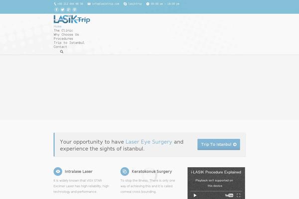 lasiktrip.com site used Lasiktrip