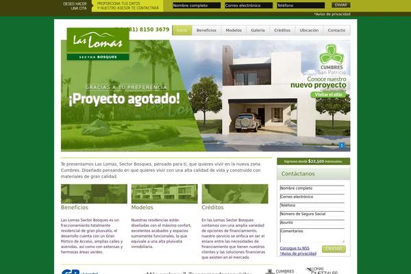 laslomasbosques.com site used Buscandocasa