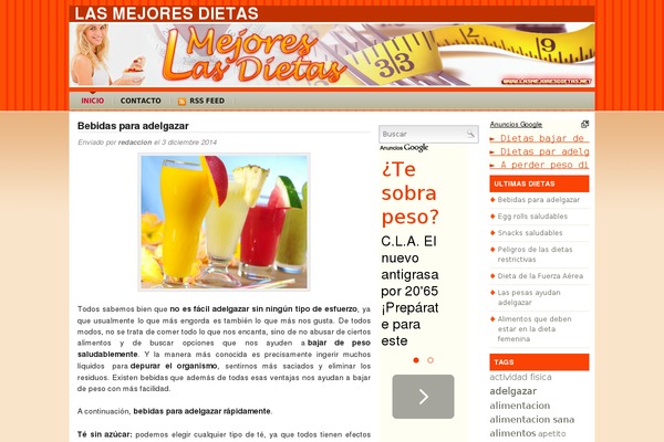 lasmejoresdietas.net site used Dietas