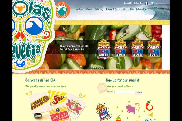 lasolastaqueria.com site used Food_theme