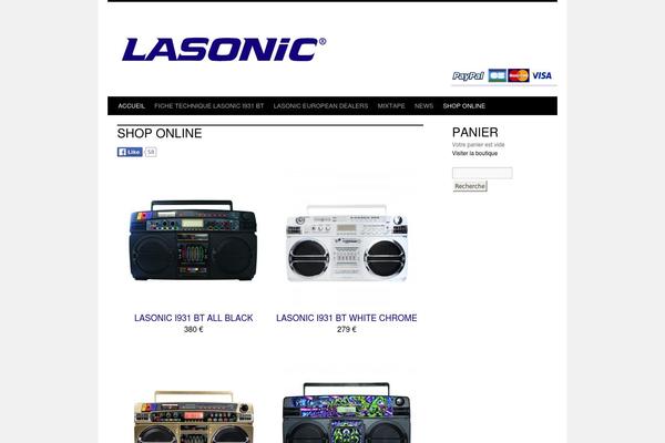 lasoniceurope.com site used Twentyten_lasonic