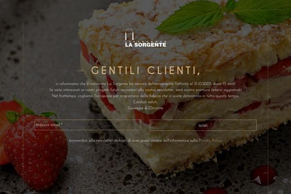 Laurent theme site design template sample