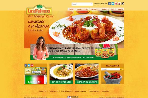 laspalmassauces.com site used Laspalmas