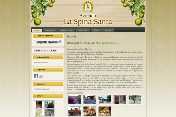 laspinasanta.com site used Spinasanta