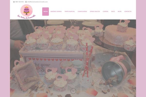 Jupiter theme site design template sample