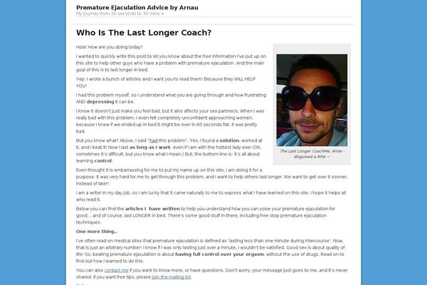 lastlongercoach.com site used Llc