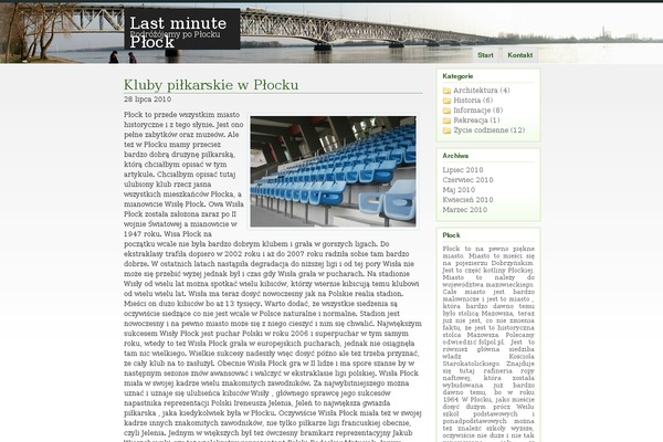 lastminute.org.pl site used Webby-green-10