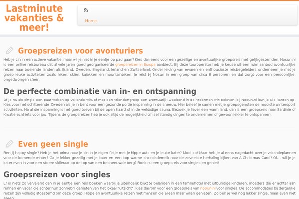 Customizr theme site design template sample