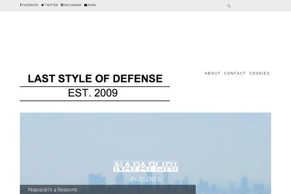 Simply Read theme site design template sample