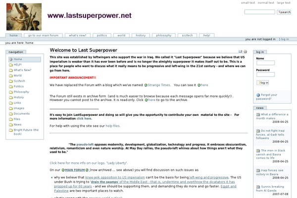 lastsuperpower.net site used K2rc6