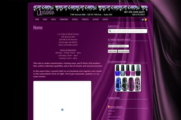Jenny theme site design template sample