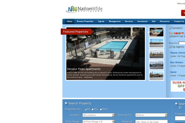 Realestate-4 theme site design template sample