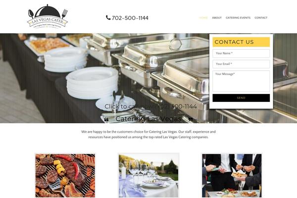 Ambrosia theme site design template sample