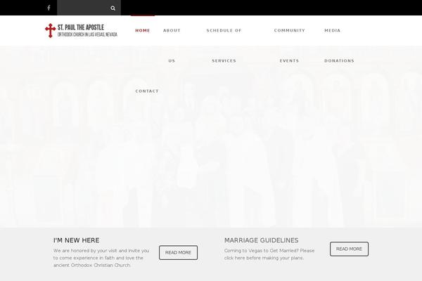 Church-suite theme site design template sample