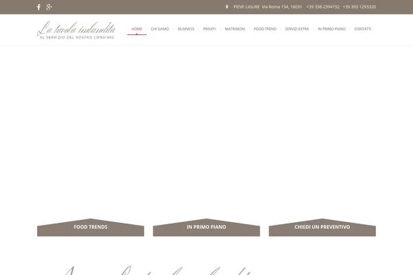 NUVO theme site design template sample