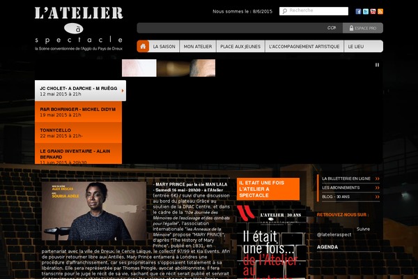 latelier-a-spectacle.com site used Conicrea