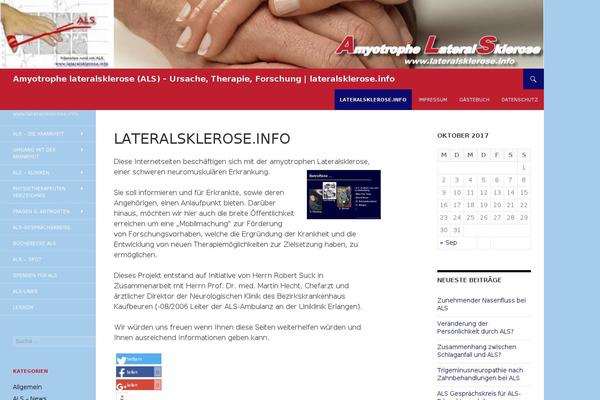 lateralsklerose.info site used Twentyfourteen_als