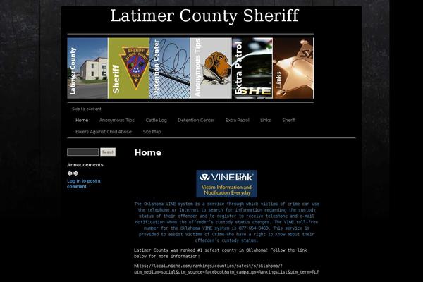 latimercountysheriff.com site used Latimer-county