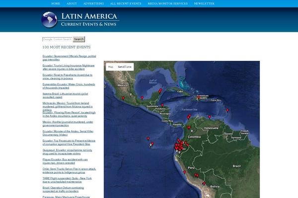 latinamericacurrentevents.com site used Skyye-news