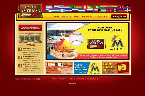 Twenty Ten theme site design template sample