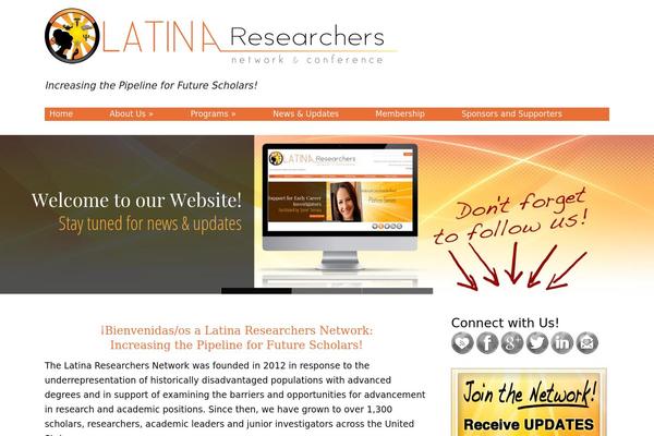 latinaresearchers.com site used Pinkrio-1.3.0