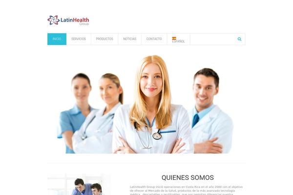 MediCure theme site design template sample