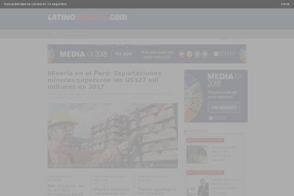 latinomineria.com site used Editec