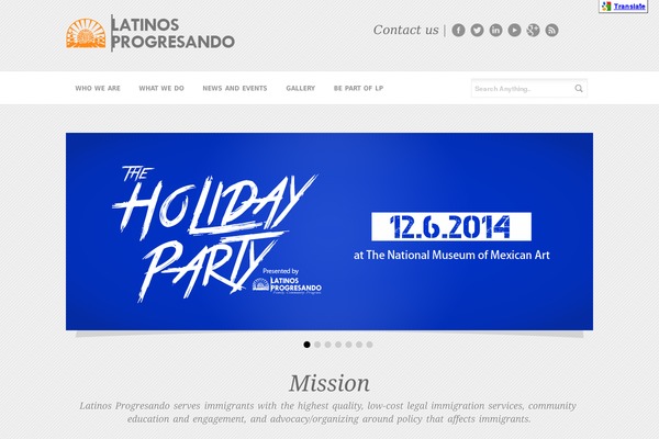 latinospro.org site used Chalong