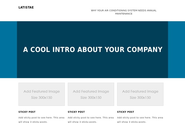 Litesite theme site design template sample