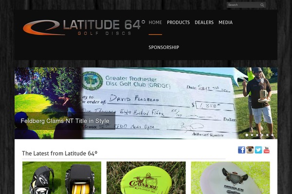 latitude64.se site used Latitude64