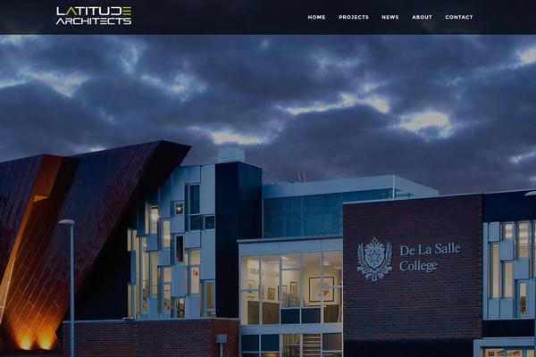 Bridge theme site design template sample