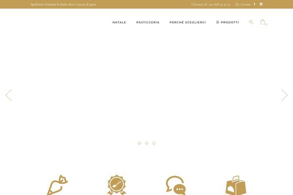 Dolcino theme site design template sample