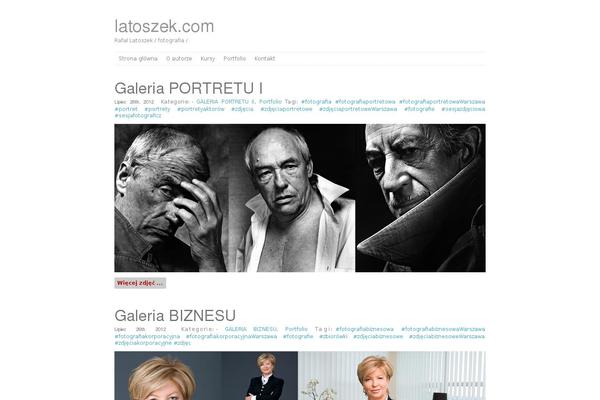 latoszek.com site used Latoszek