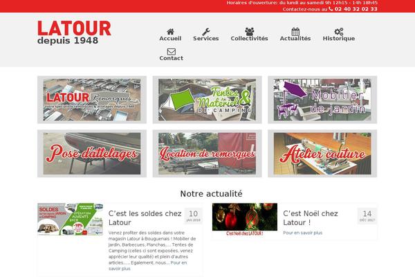 Virtue theme site design template sample