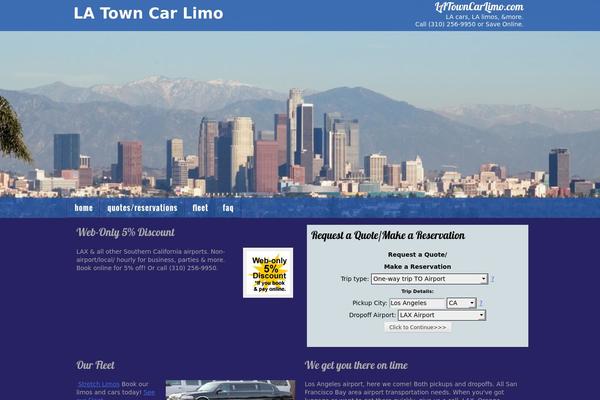 latowncarlimo.com site used Limozipresponsive