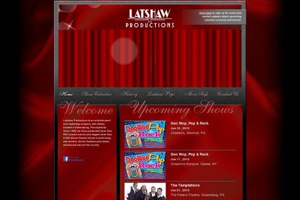 latshawproductions.com site used Latshawproduction_v1