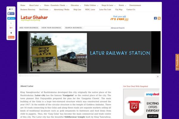laturshahar.com site used Platformpro-master