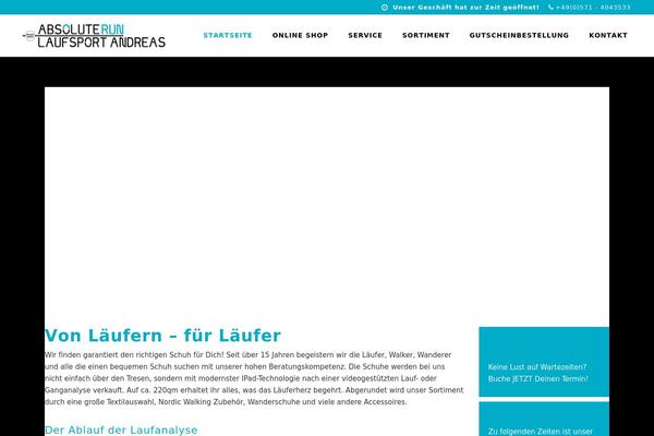 laufsport.de site used Laufsport-andreas