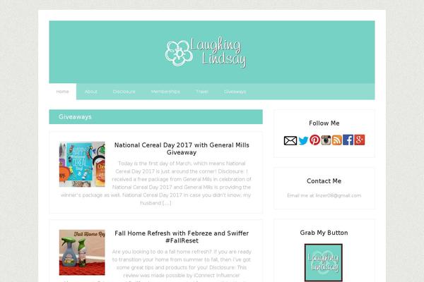Lifestyle Pro theme site design template sample