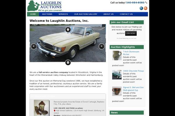 laughlinauctions.com site used Responsive-childtheme