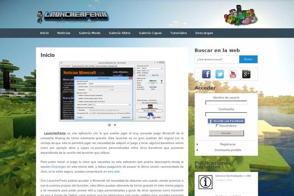 launcherfenix.com.ar site used Launcher-fenix