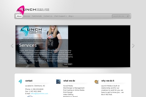 TheProfessional theme site design template sample