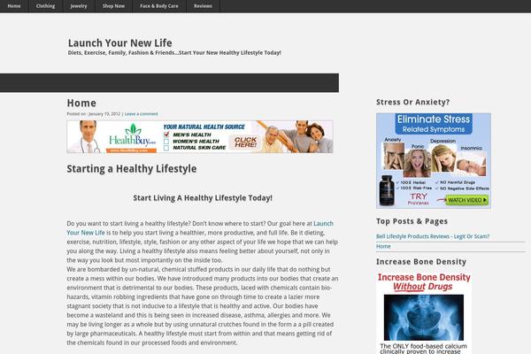 launchyournewlife.com site used dkNote