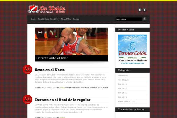 Busby theme site design template sample