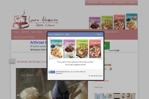 lauraadamache.ro site used Culinar