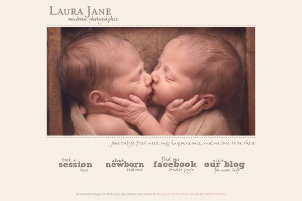 Prophoto4 theme site design template sample