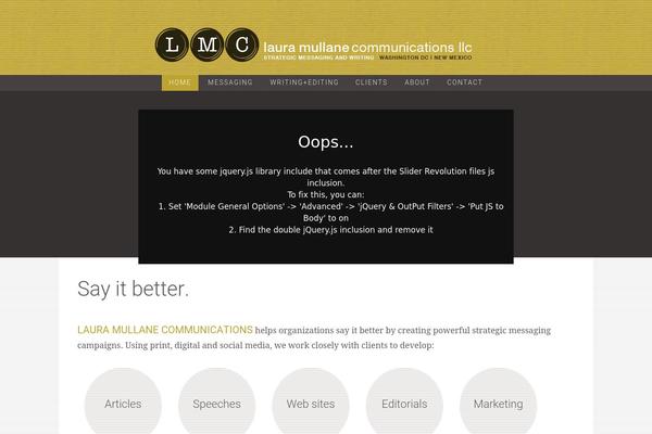 Dynamik Gen theme site design template sample