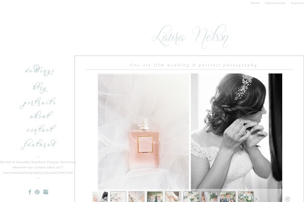 Prophoto4 theme site design template sample